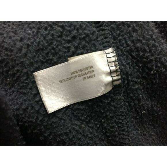 (N5) Y2K Old Navy Womens Jacket Size S Fleece Hooded Gray Performance Thumb Hole - Picture 8 of 8